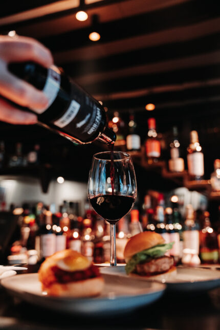 Complimentary glass of cava served for early Christmas party bookings at El Pirata Mayfair