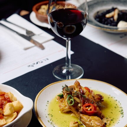 Saturday lunch menu Mayfair tapas wine bar restaurant El Pirata